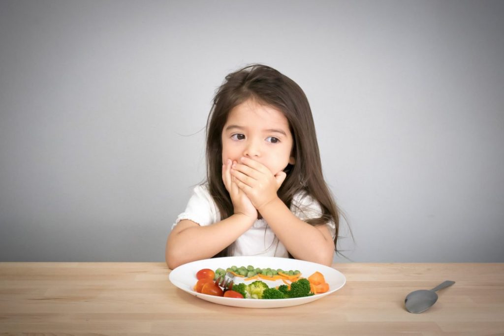 Biểu hiện của trẻ biếng ăn suy dinh dưỡng